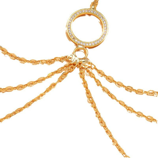 Cadena corporal “Golden Touch” | Elegancia y sensualidad minimalista - Lovelys