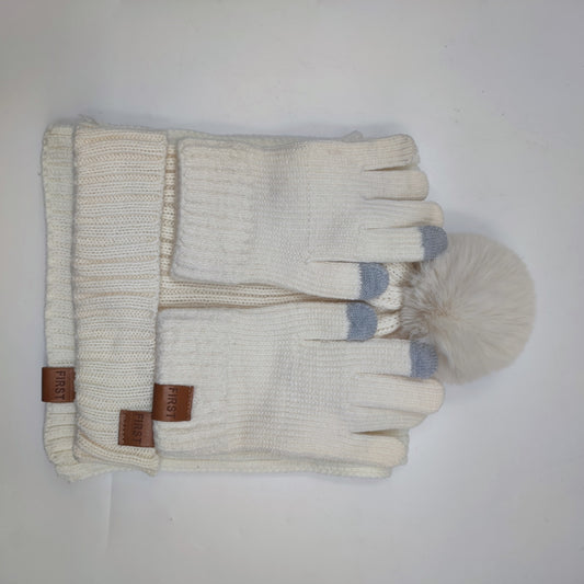 Conjunto Winter Cozy – Gorro, Bufanda y Guantes