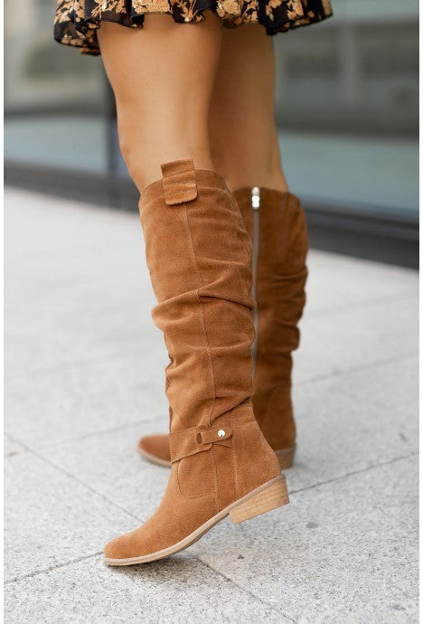 Botas altas de ante - Lovelys