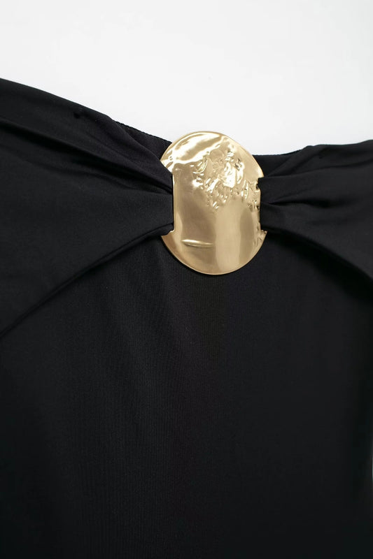 Body con decoración de metal - Lovelys