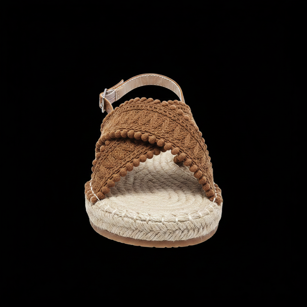 Sandalia Riviera Camel frontal