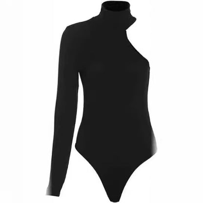 Body One Shoulder Black Fit