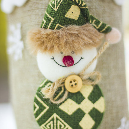 FUNDAS DE BOTELLA NAVIDEÑAS