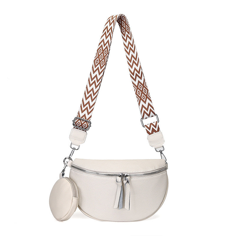 Bolso bandolera de cuero - Lovelys