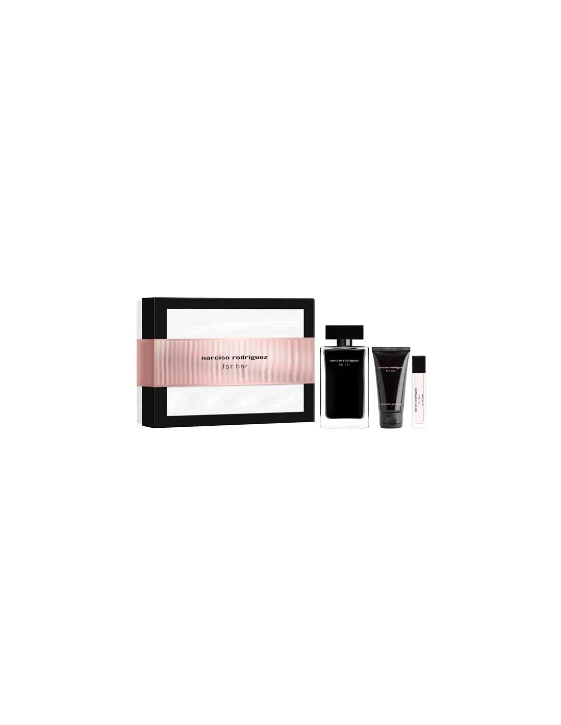 Narciso Rodriguez For Her EDT — Cofre de Perfume 3 Piezas