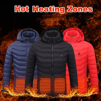 Chaqueta Térmica con Calefacción – Ultraligera, Impermeable y Súper Cálida