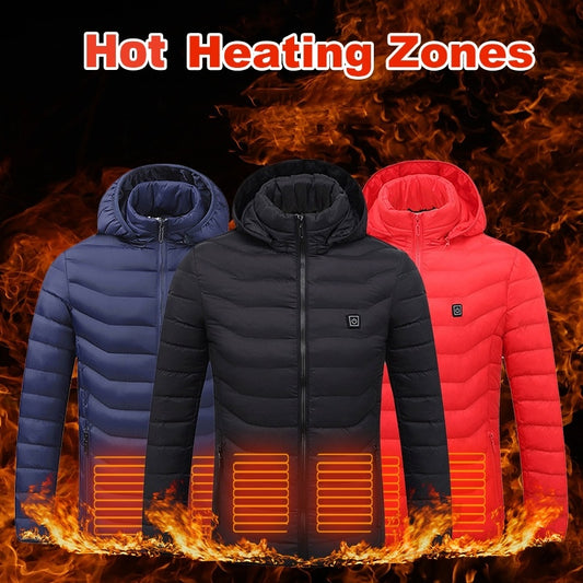Chaqueta Térmica con Calefacción – Ultraligera, Impermeable y Súper Cálida