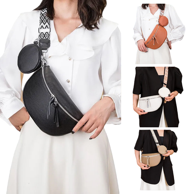 Bolso bandolera de cuero - Lovelys