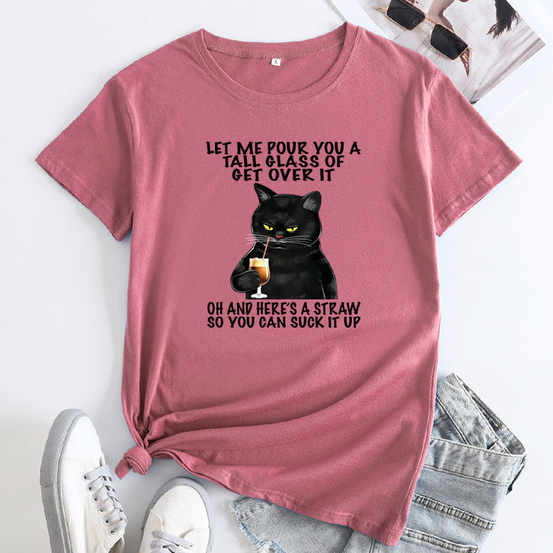Camiseta estampado gato - Lovelys