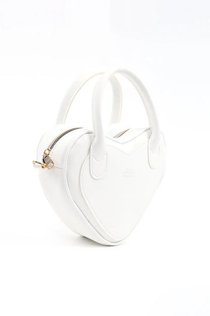 Bolso Corazón Blanco