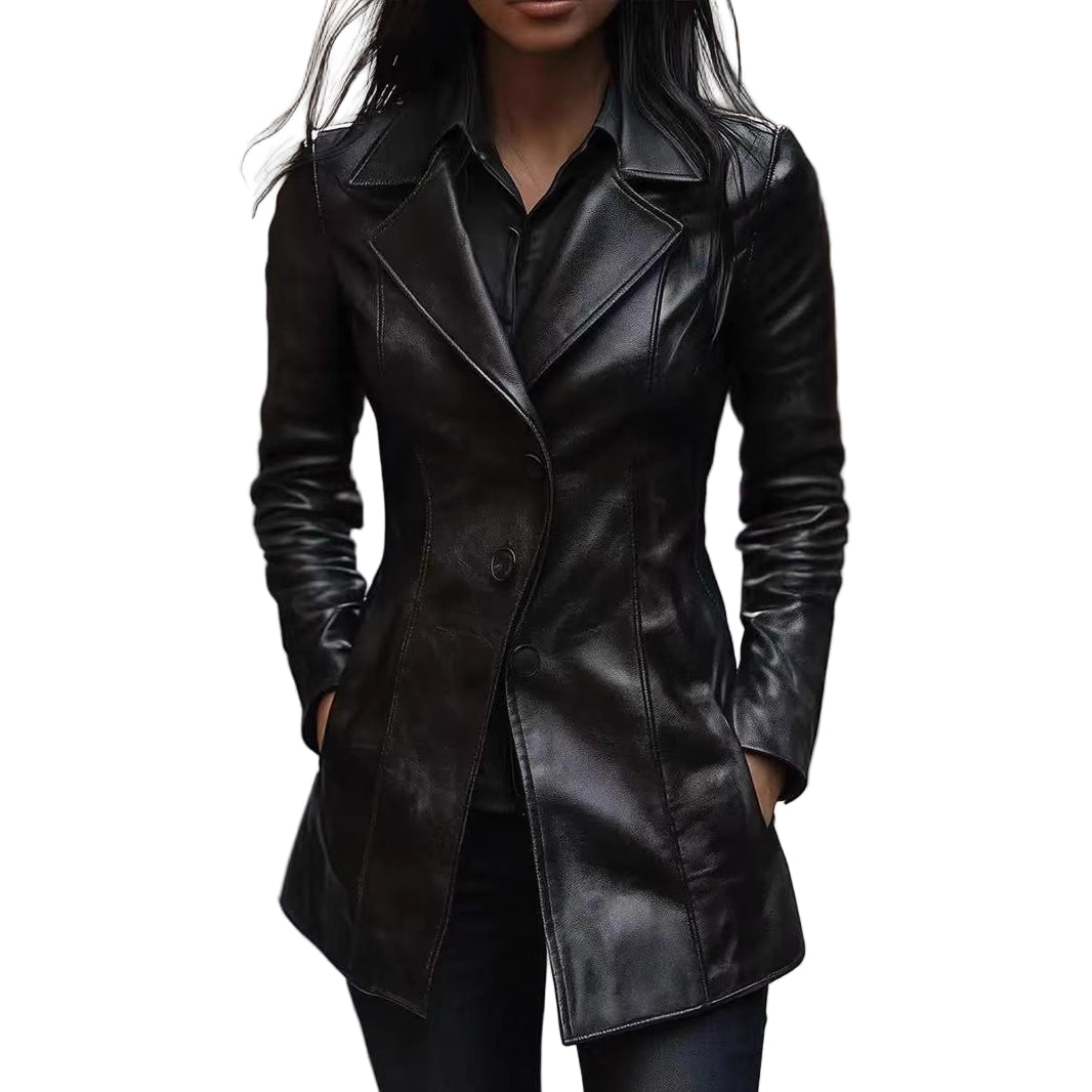 Abrigo de cuero - Lovelys