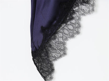 Vestido satinado “Midnight Elegance” - Lovelys