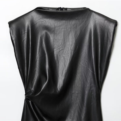 Vestido efecto cuero “Dark Desire” - Lovelys