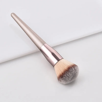 Brochas de Maquillaje Champagne (14 uds) - Lovelys