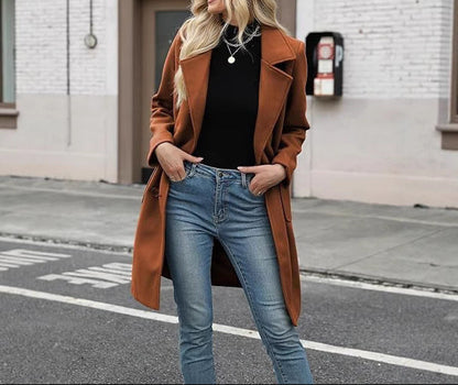 Abrigo cuello vuelto - Lovelys