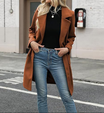 Abrigo cuello vuelto - Lovelys