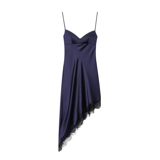 Vestido satinado “Midnight Elegance” - Lovelys