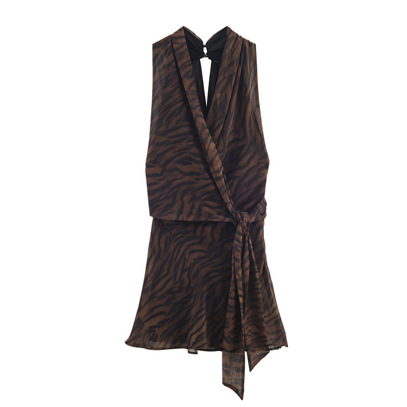 Vestido animal print “Wild Elegance” - Lovelys