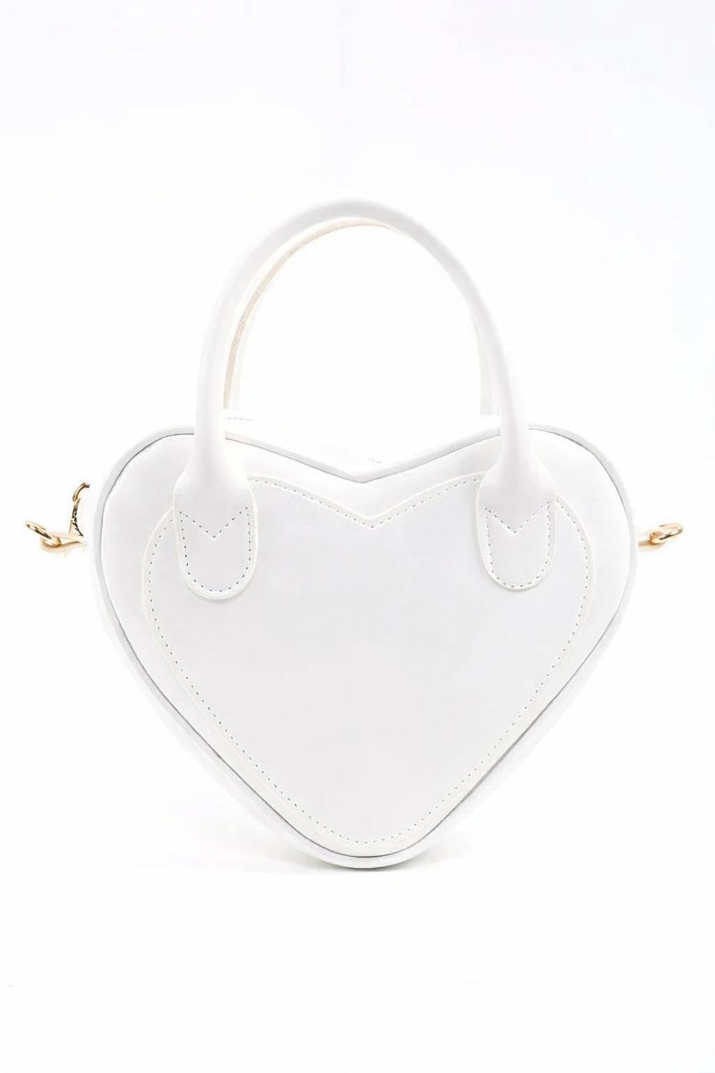 Bolso Corazón Blanco