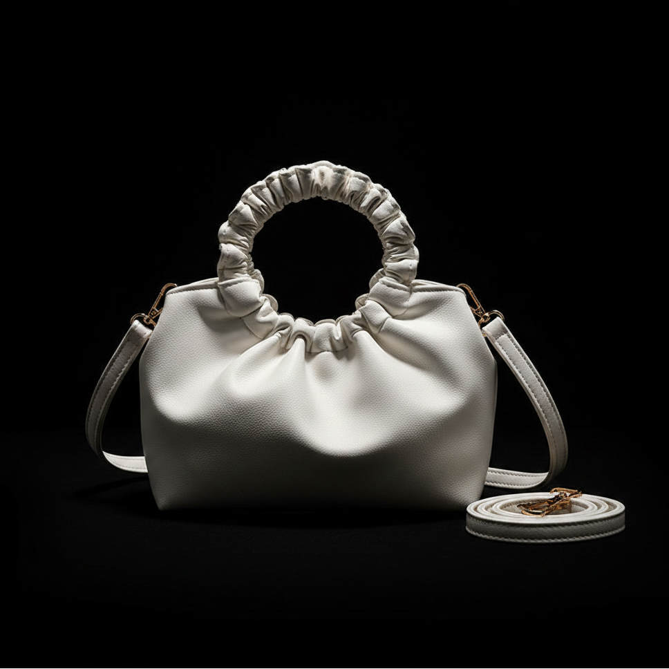 Bolso Noa Blanco – fondo negro