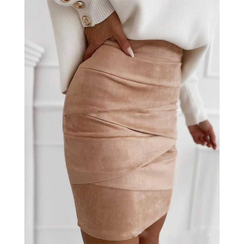 Falda Soft Midi Draped