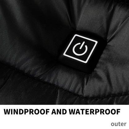 Chaqueta Térmica con Calefacción – Ultraligera, Impermeable y Súper Cálida