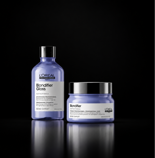 Pack L'Oréal Professionnel Blondifier — Champú 300 ml + Mascarilla 250 ml