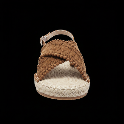 Sandalia Riviera Camel frontal